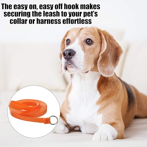 Vista 12 de 30 correas antideslizantes para perro, cuerda para mascotas, correas para perreras con anillo tórico, duradera para perros y entrenamiento