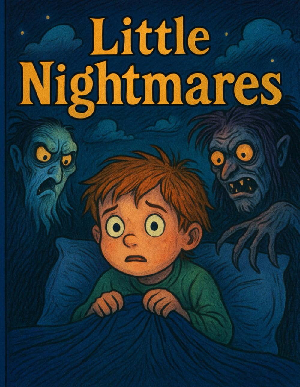 Little Nightmares: A Dark and Eerie Coloring Book