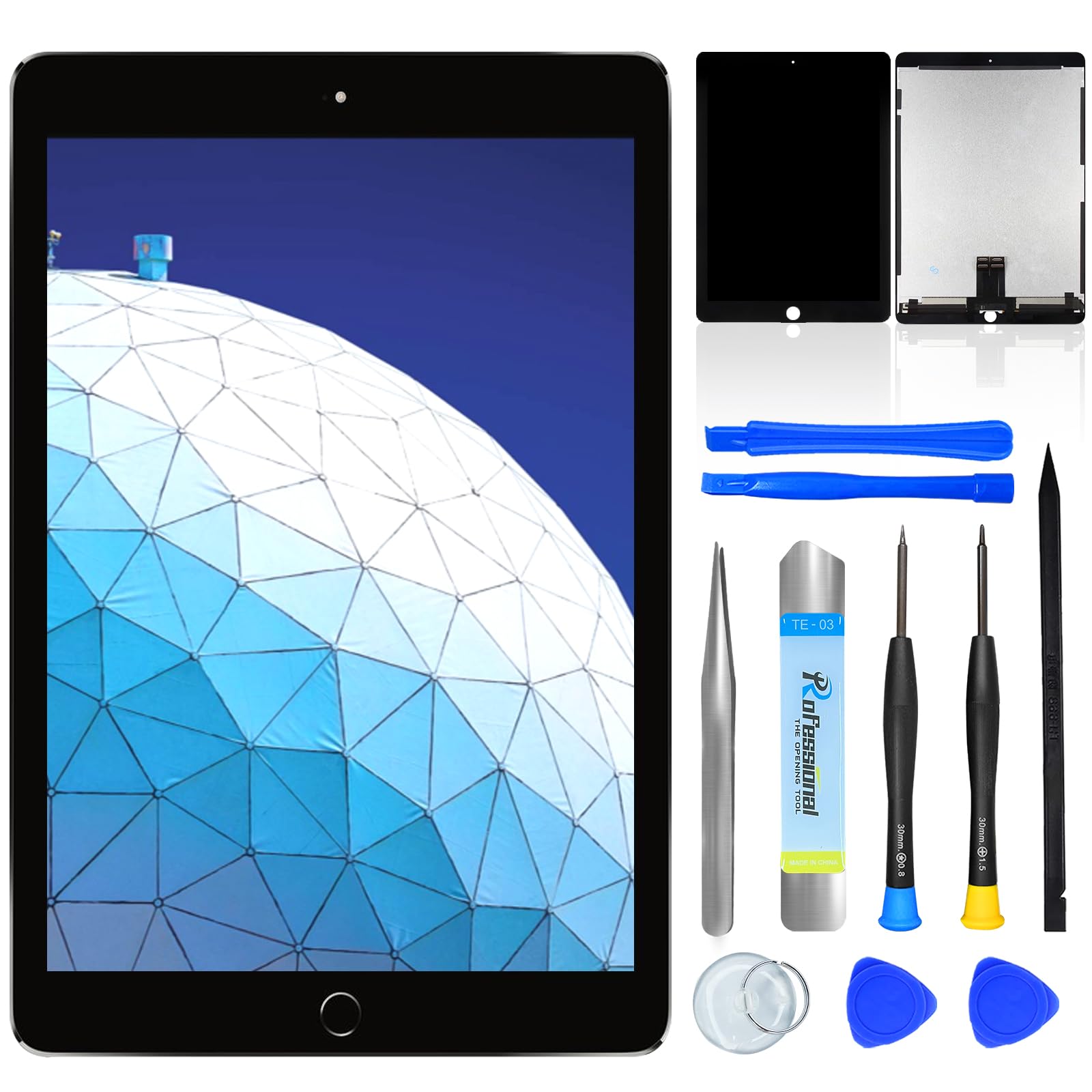 NB+ Screen Replacement For iPad 9th 10.2" (A2602 A2603 A2604 A2605) Generation Touch Screen Digitizer 2021 Pre-Installed Adhesive (Not LCD display) — view 19