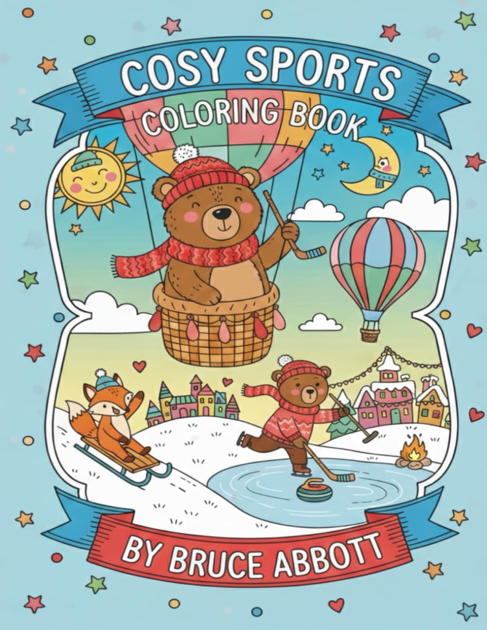 Cozy Sports Coloring Adventures
