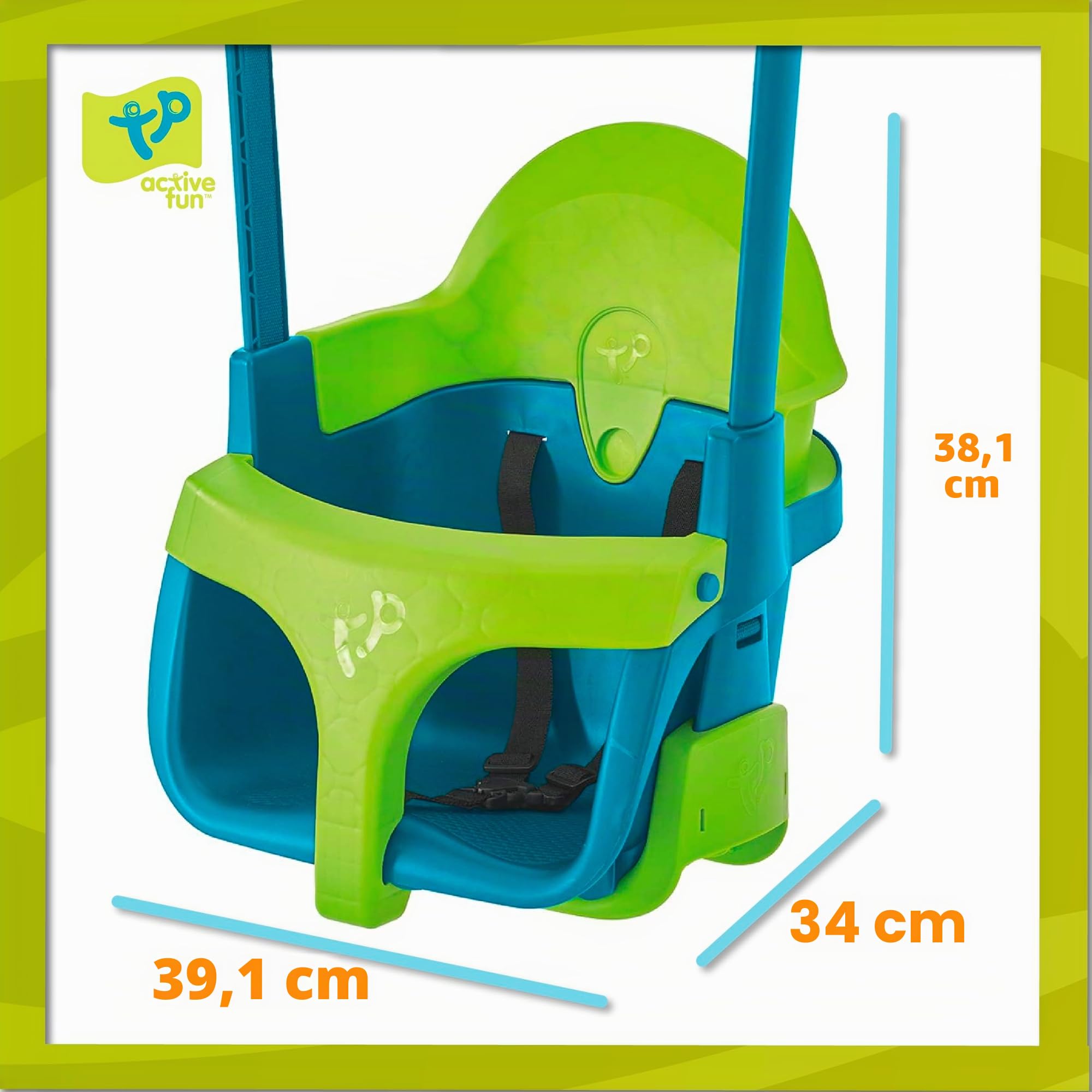 TP Toys Schaukelsitz Quadpod Grün