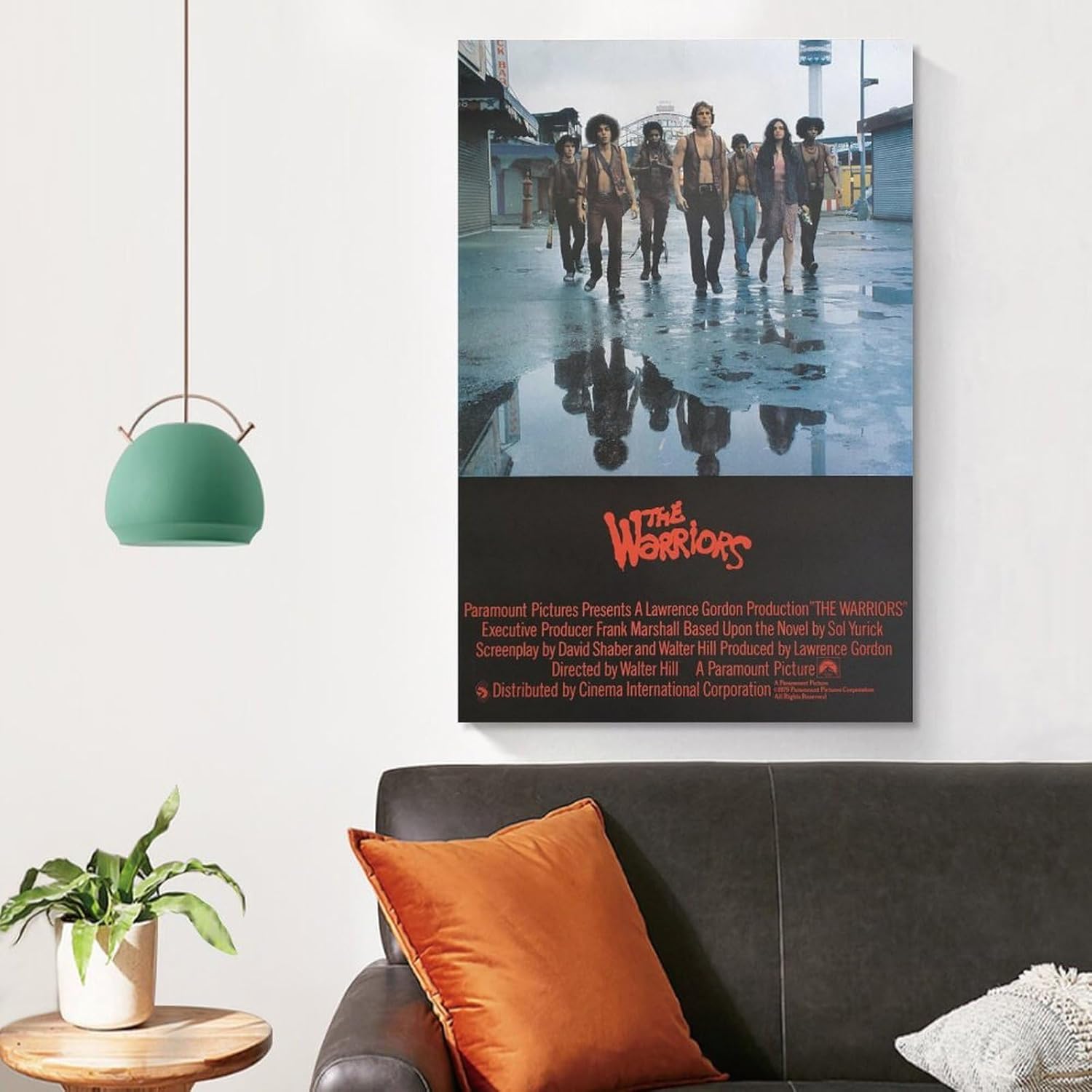 The Warriors (1979) Movie Posters Room Wall Decoration Canvas Posters Poster Decorative Painting Canvas Wall Art Living Room Posters Bedroom Painting 24x36inch(60x90cm)