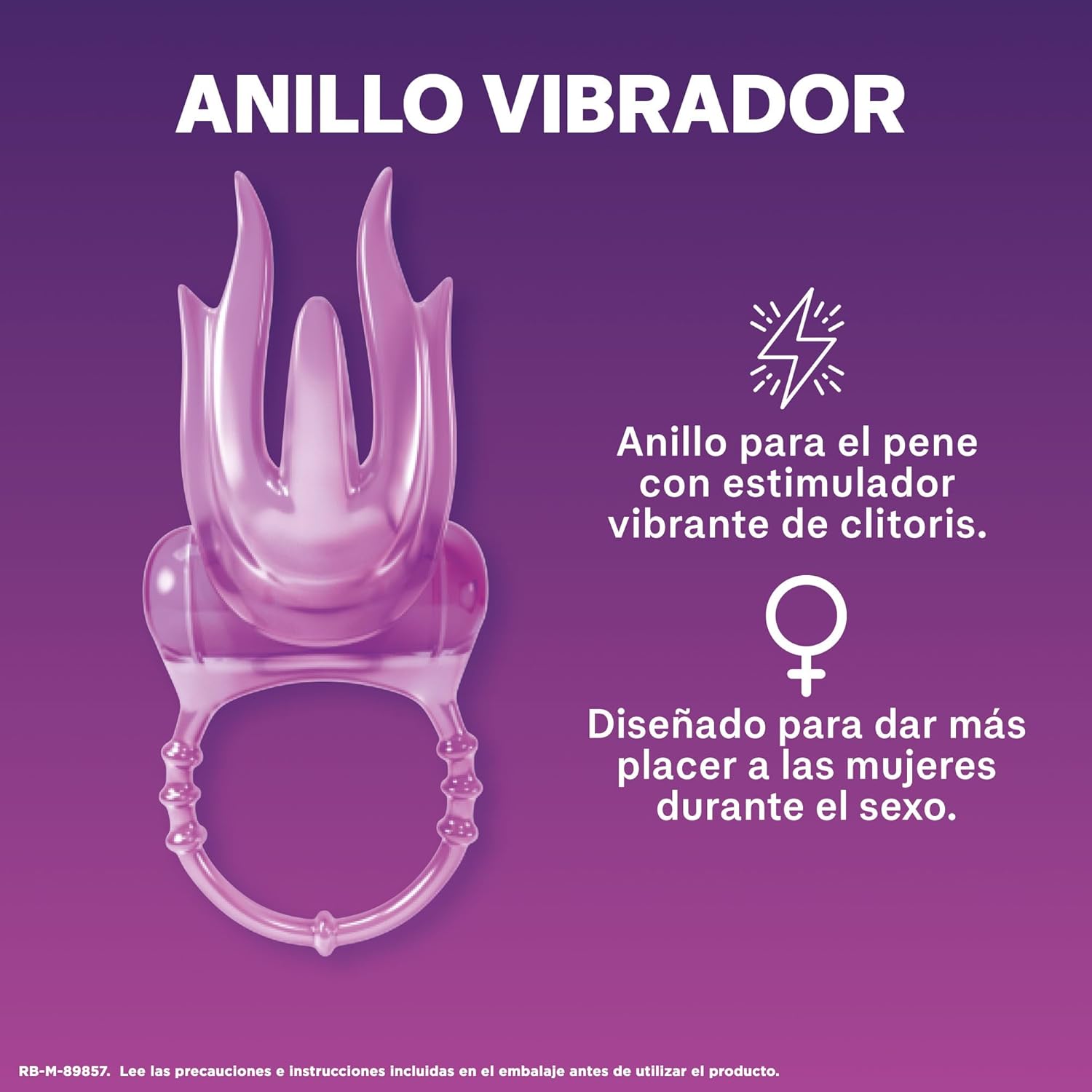 Anillo vibrador Durex Intense Orgasmic Diablillo por 8,95€ (en compra recurrente)