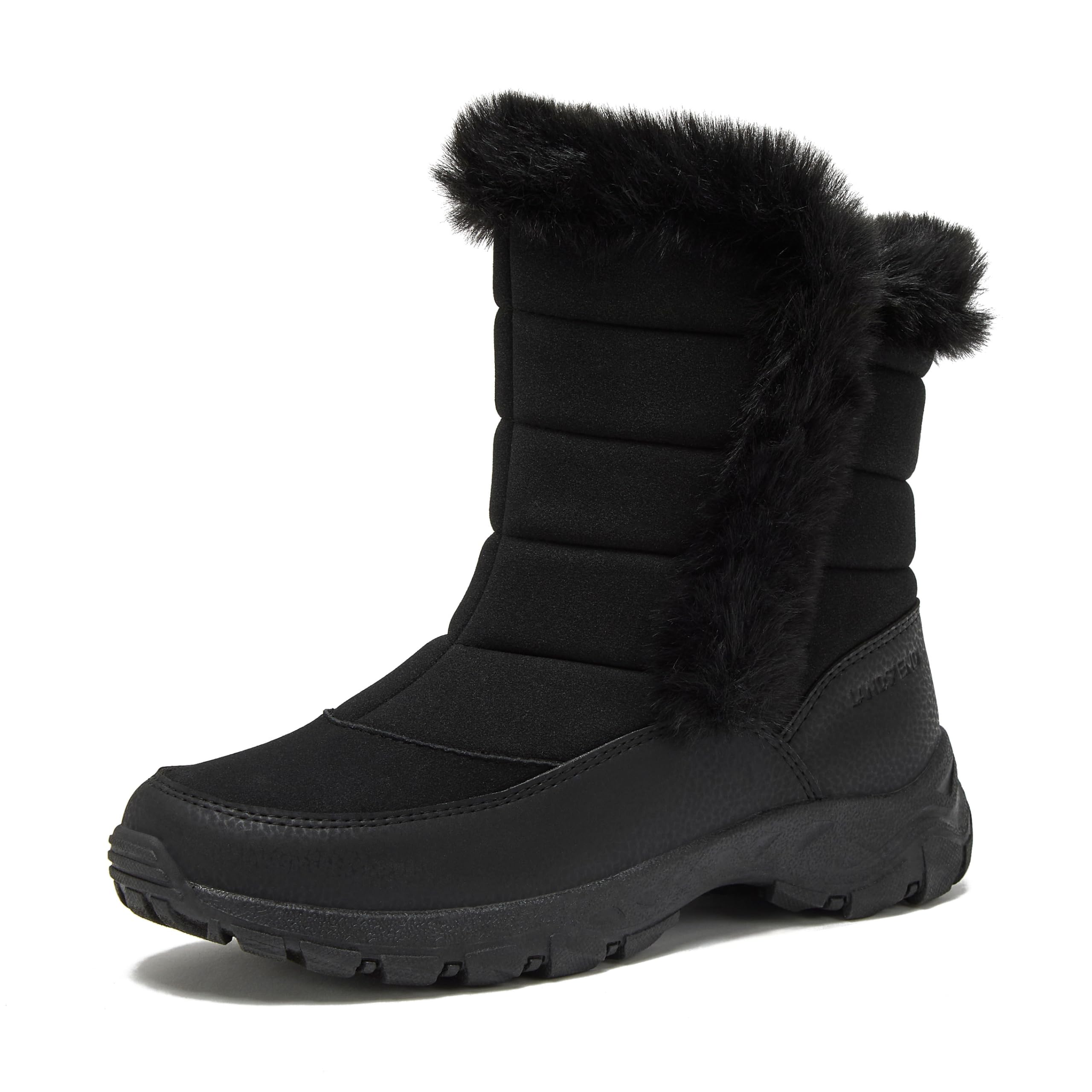 Expedition Waterproof Insulated Womens Snow Boots, Lace Up or Slip On Winter Boots for Women, Medium or Wide Width Sizes 6 to 11, Black, Brown, Blue, White or Grey Winter Shoes-image-28