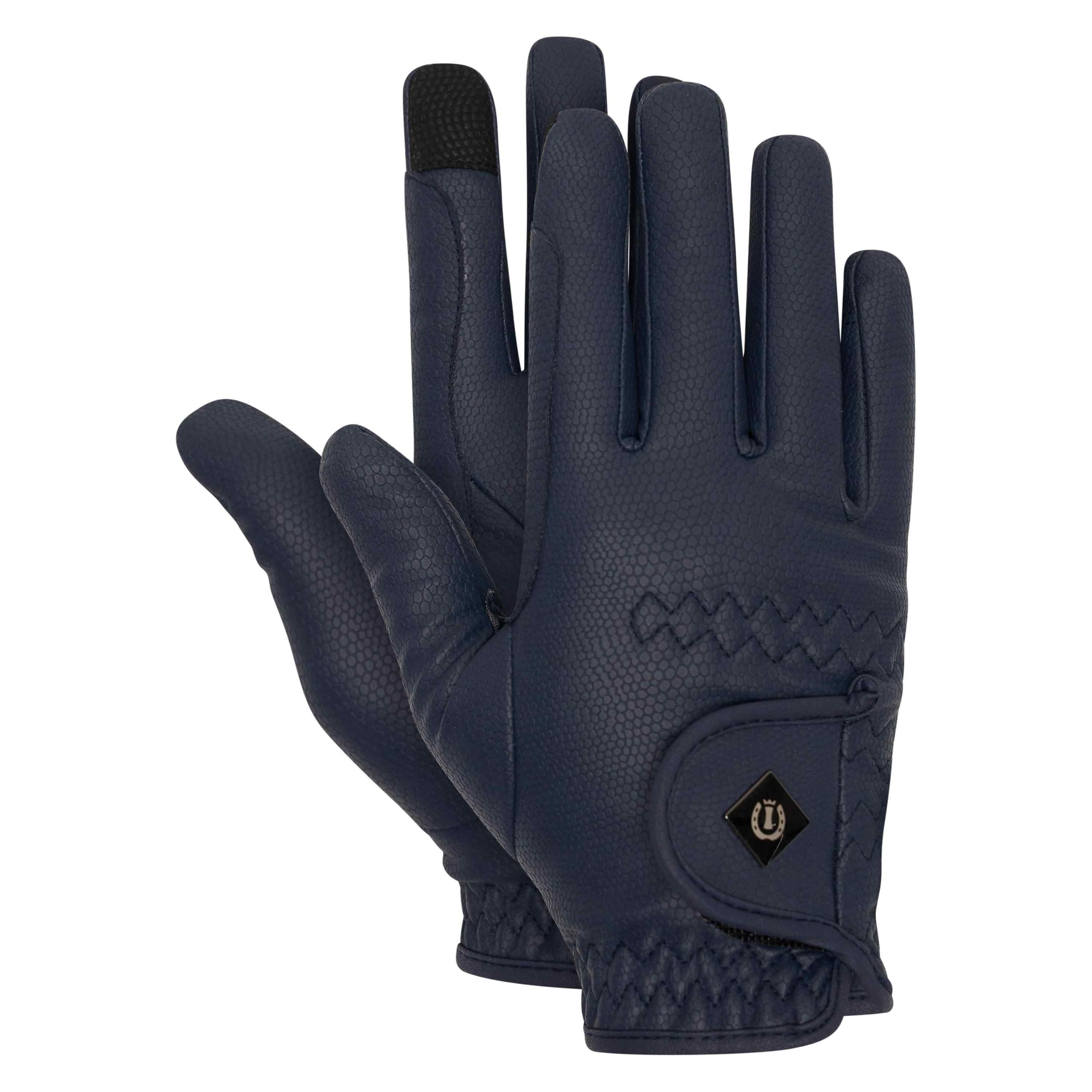 Imperial Riding Rękawiczki Elegance Winter IRHESSentials, granatowe, 8,5