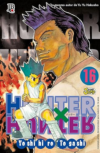 Hunter x Hunter vol. 16 — capa da edição JBC