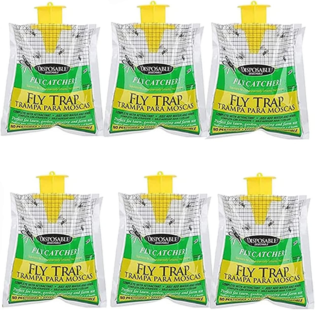 Fly Trap Bag, Disposable Fly Catcher, Outdoor Disposable Fly Trap