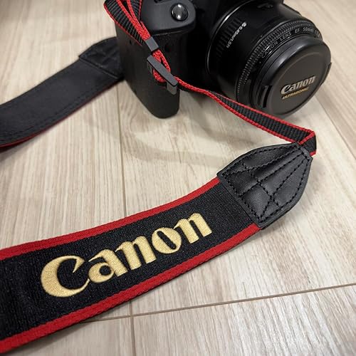 Canon EOS-1V ナンバー入りストラップ フィルムカメラに同時代Canon純正ネックストラップL3がぴったり！EOS7