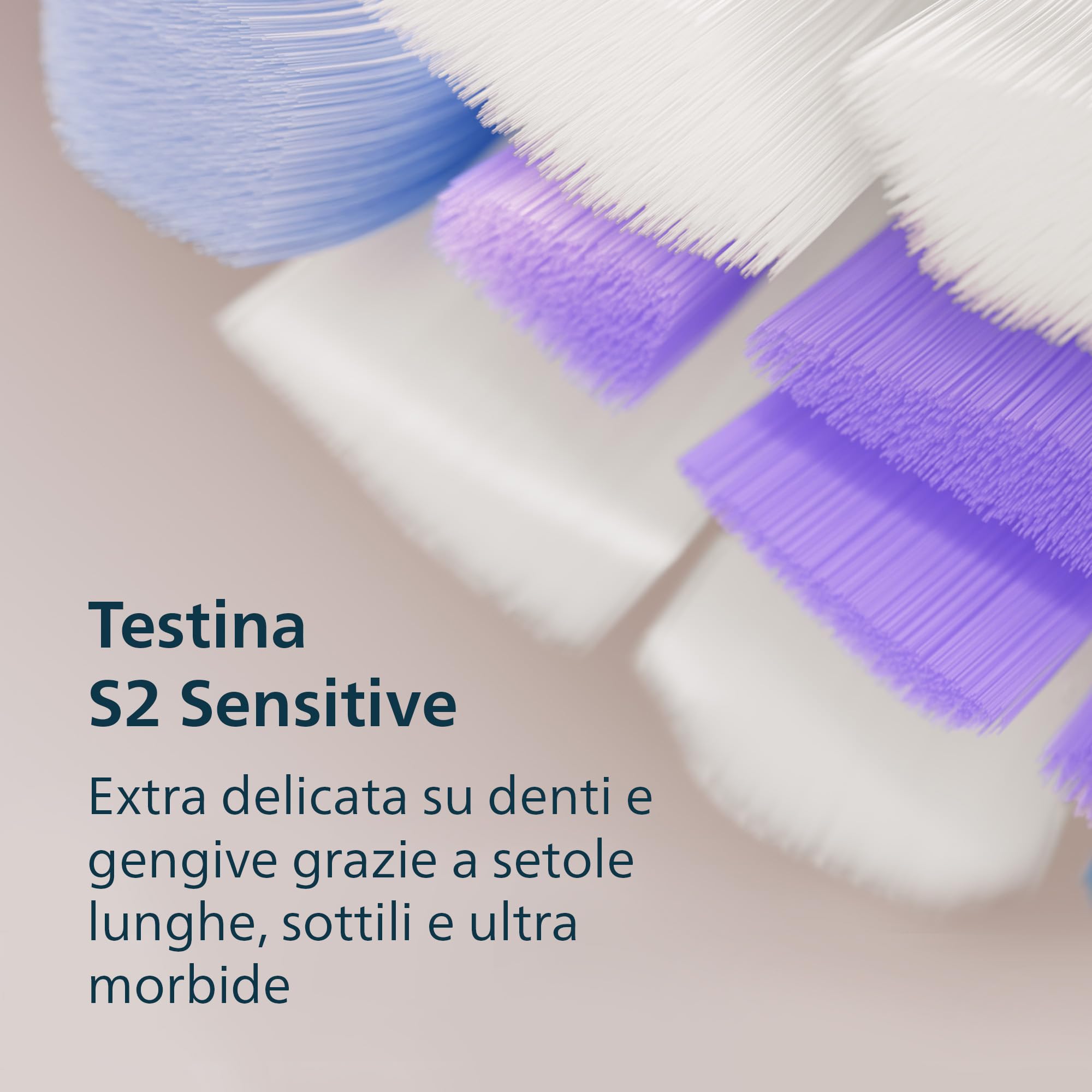 Philips Sonicare 6100, spazzolino sonico con 2 modalità di spazzolamento e 3 livelli di intensità, avviso di pressione, EasyStart, SmarTimer, custodia da viaggio, bianco, HX7400/02 [Nuova tecnologia]