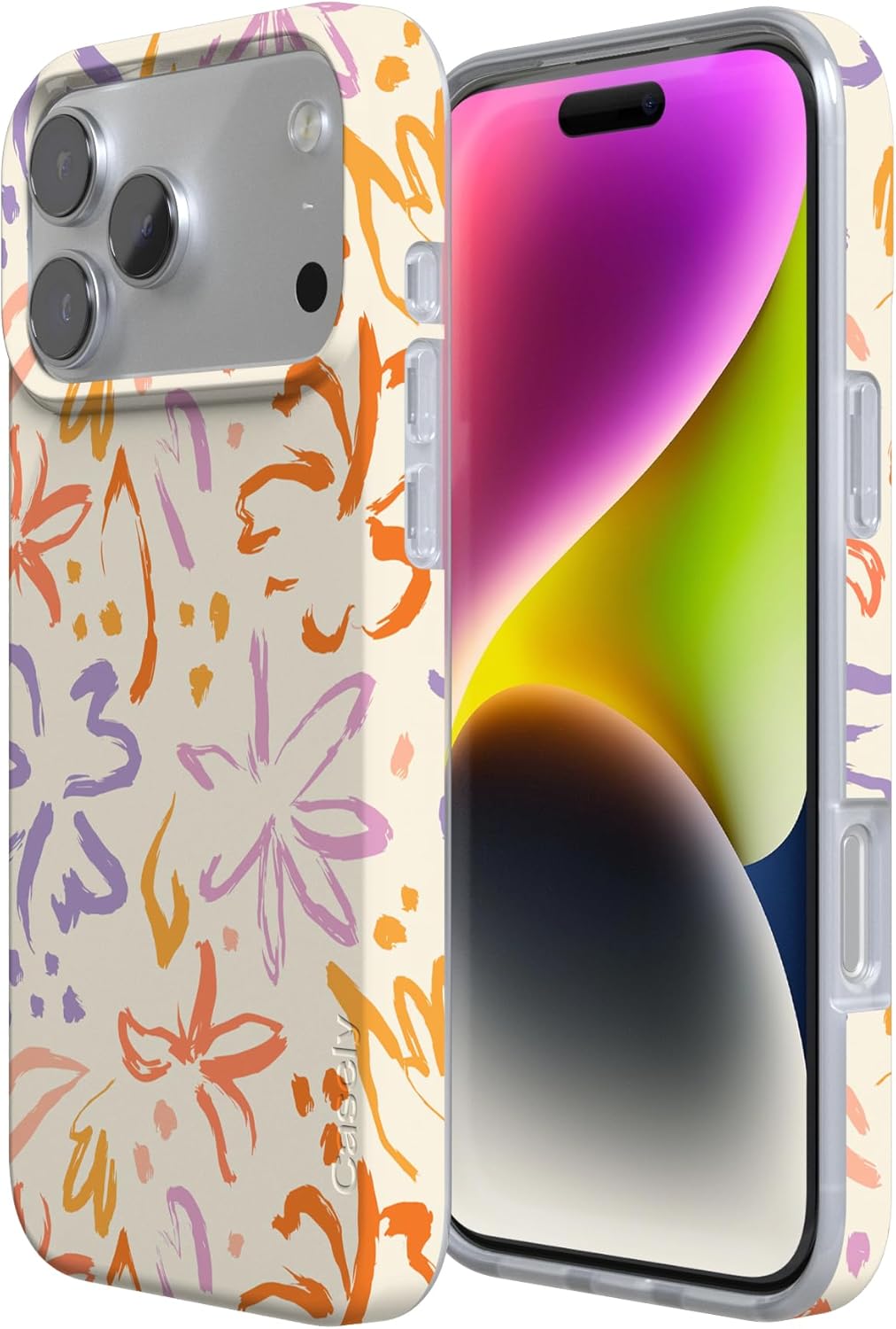 Casely iPhone 17 Pro Max Case | Hibiscus Blooms | Hawaiian Floral | Compatible with MagSafe | Classic Ultra Slim Design