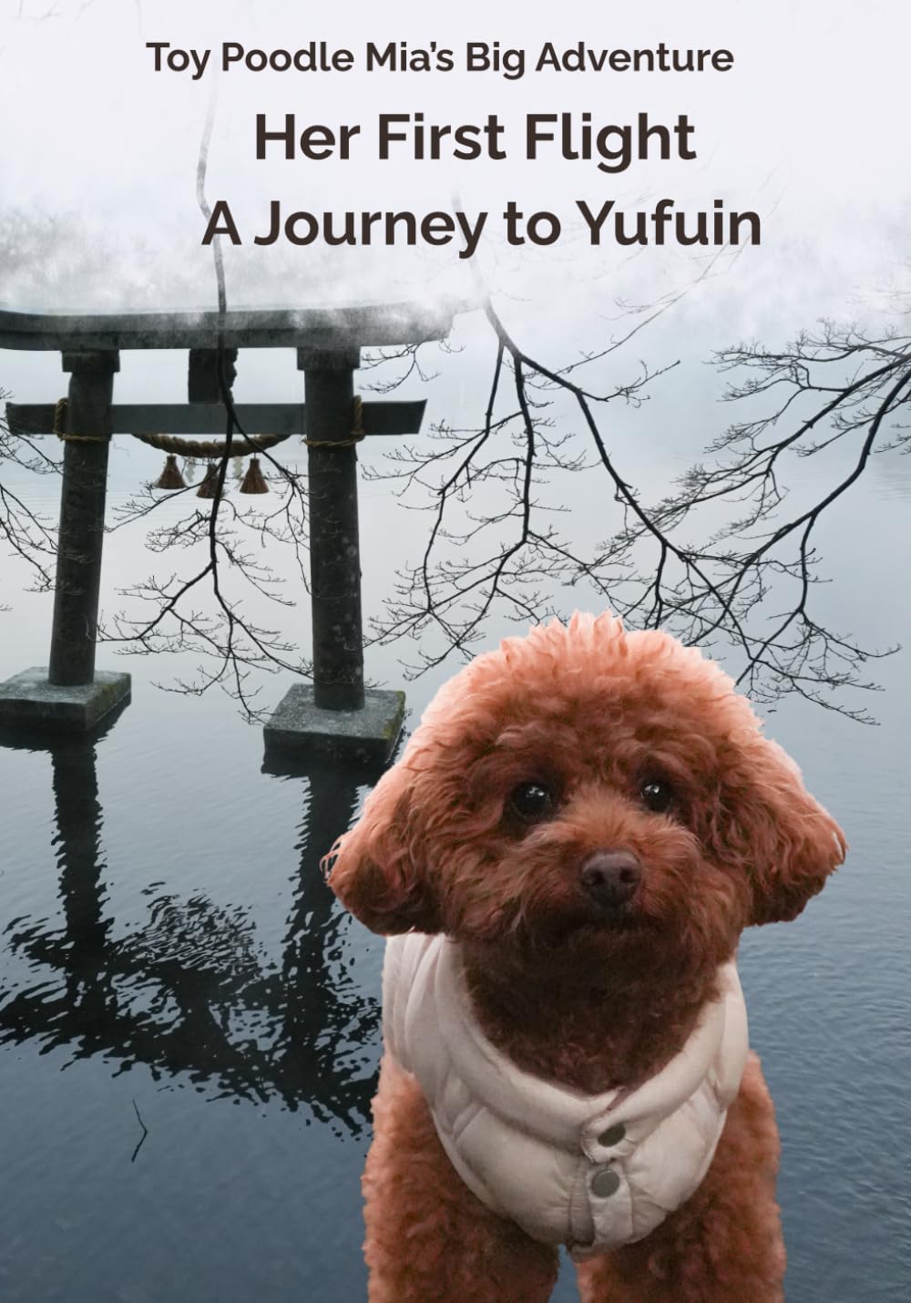 Toy Poodle Mia’s Big Adventure Her First Flight A Journey to Yufuin