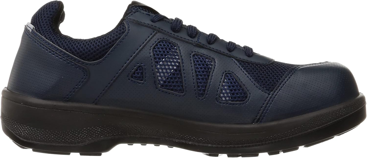 シモン] ユニセックス大人 耐滑 先芯 作業靴 紐 8911安全作業靴 JSAA