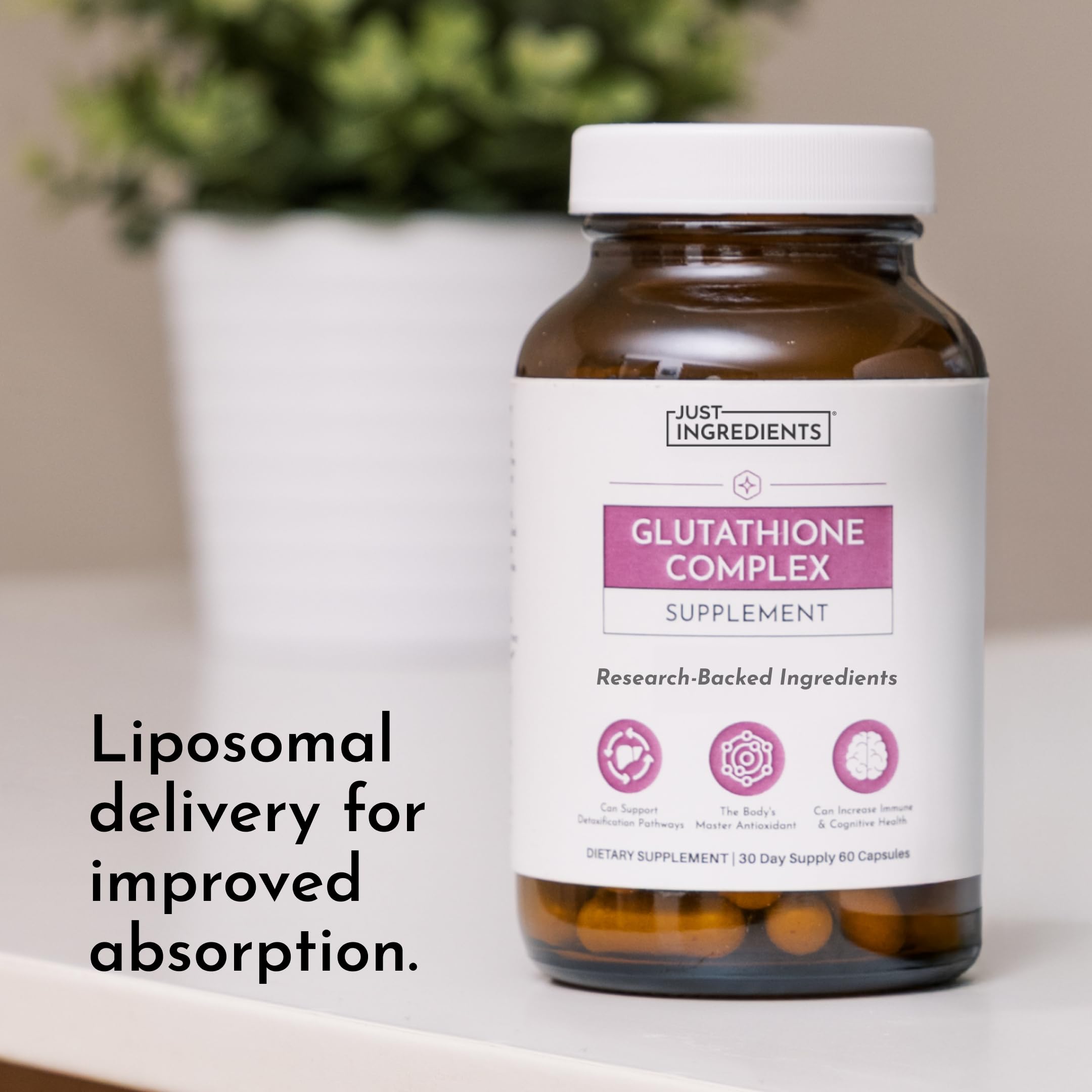just ingredients glutathione Amazon.com: JUST INGREDIENTS Glutathione Complex – 60-Capsule Supplement  with Liposomal, S-Acetyl-L-Glutathione & CoreBiome® Tributyrin – Supports  Antioxidant Defense, Detoxification & Cellular Health* : Health & Household