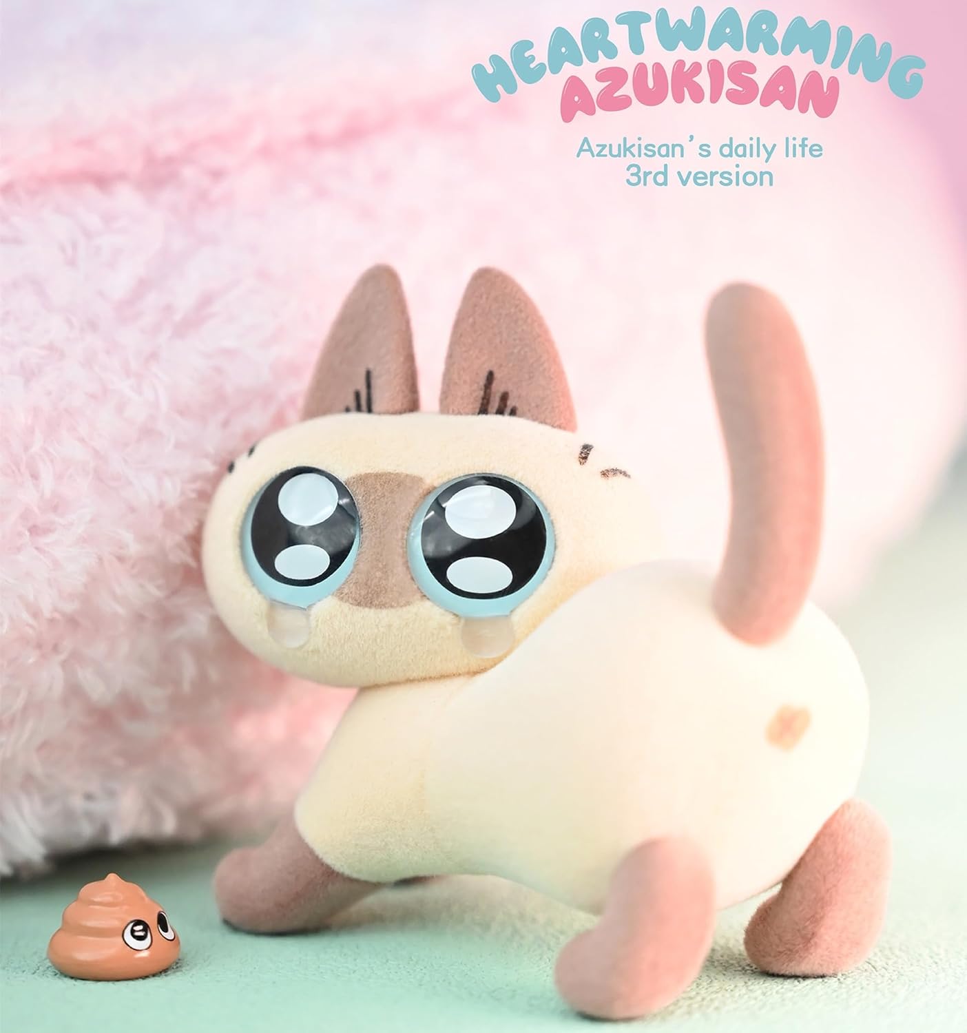 Nobeko Azukican Azukisan Cat Daily Life Series 3 Blind Box Figures, 1 Piece Random Art, Cute Collectibles, Ornament, Birthday Gift