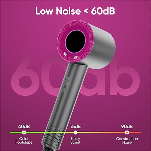 Miniatura 3 de Super secador de pelo con potente motor digital para un secado rápido