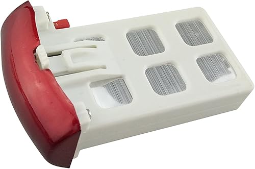 Miniatura 4 de sea jump 3 unids 3.7 V 500 mAh batería de litio para SYMA X5UW X5UC RC helicóptero piezas UAV batería de litio rojo