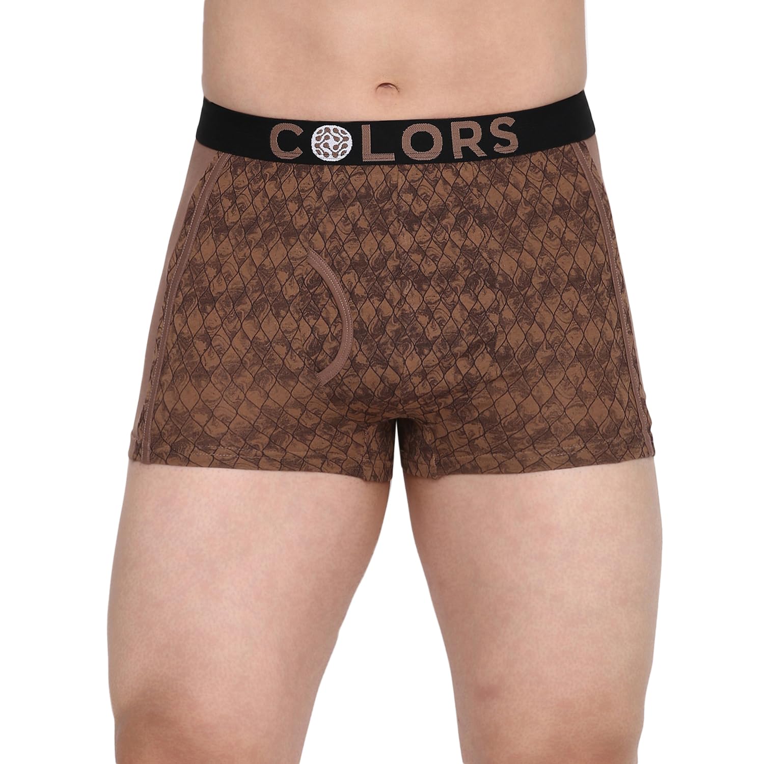 rupa frontline Colors Men's Front Open Printed Athlefit Mini Trunks | Soft-Touch Cotton Stretch | Snug Fit | Breathable Fabric | Pack of 1 - Assorted: Colour & Print May Vary-picture-38