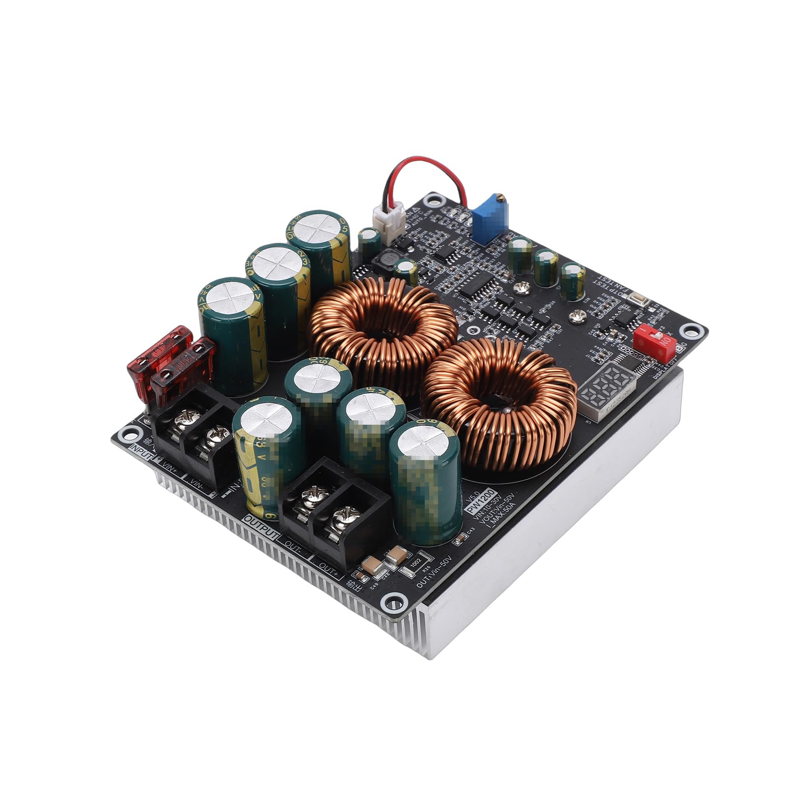 Módulo de Refuerzo de Alta Potencia 1200W Salida Ajustable