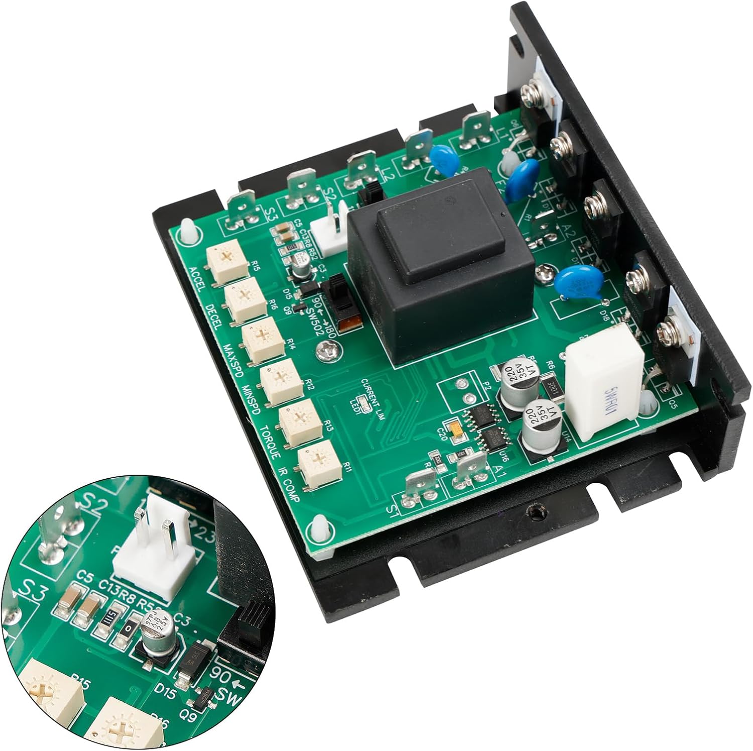 Areyourshop MM23001C DC Motor Speed Controller 115 Or 230 Volt AC Input