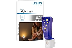 Lights By Nights: Night Light with On/Off Switch for Serene Ambience