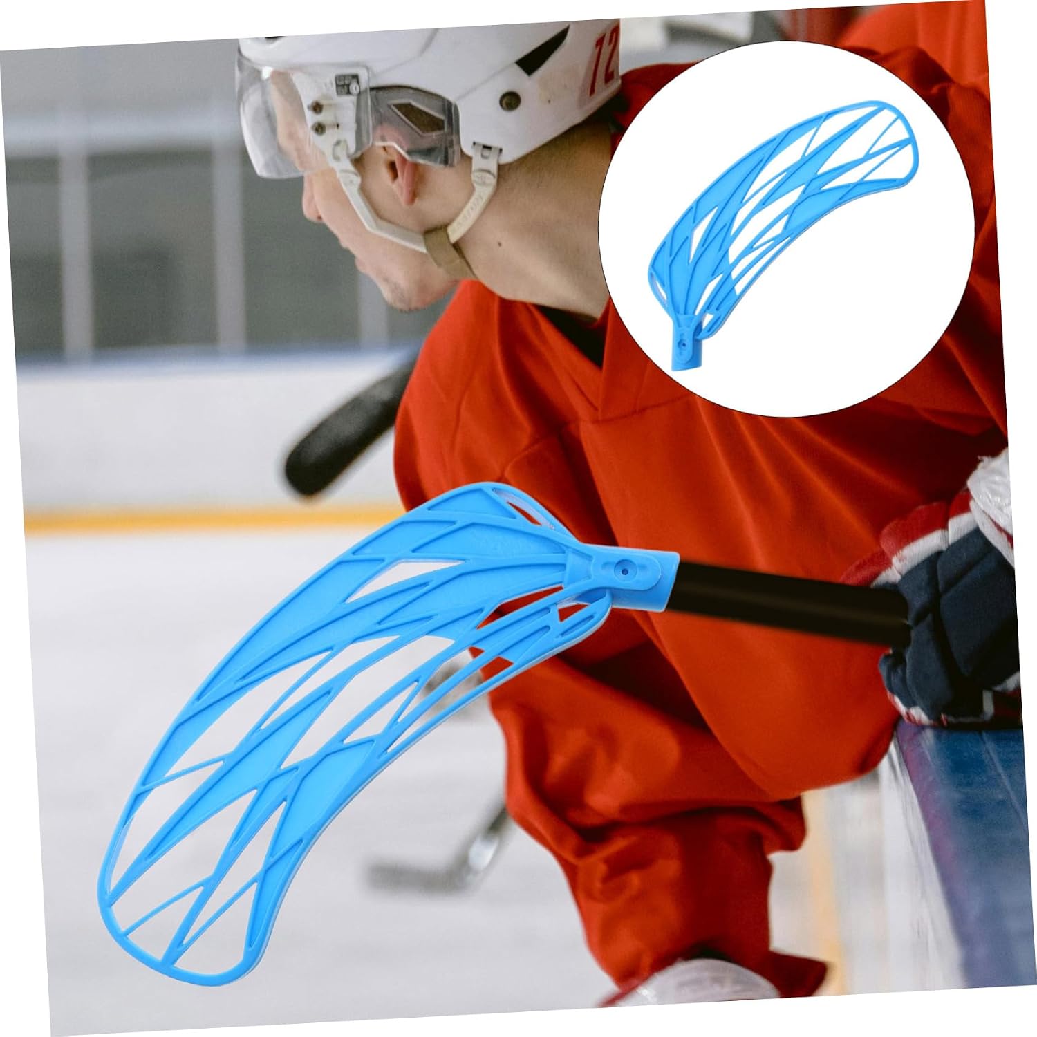 Hockey Stick Head Replacement Soft Blade for Street and Inline Hockey Sturdy Design for Enhanced Performance
