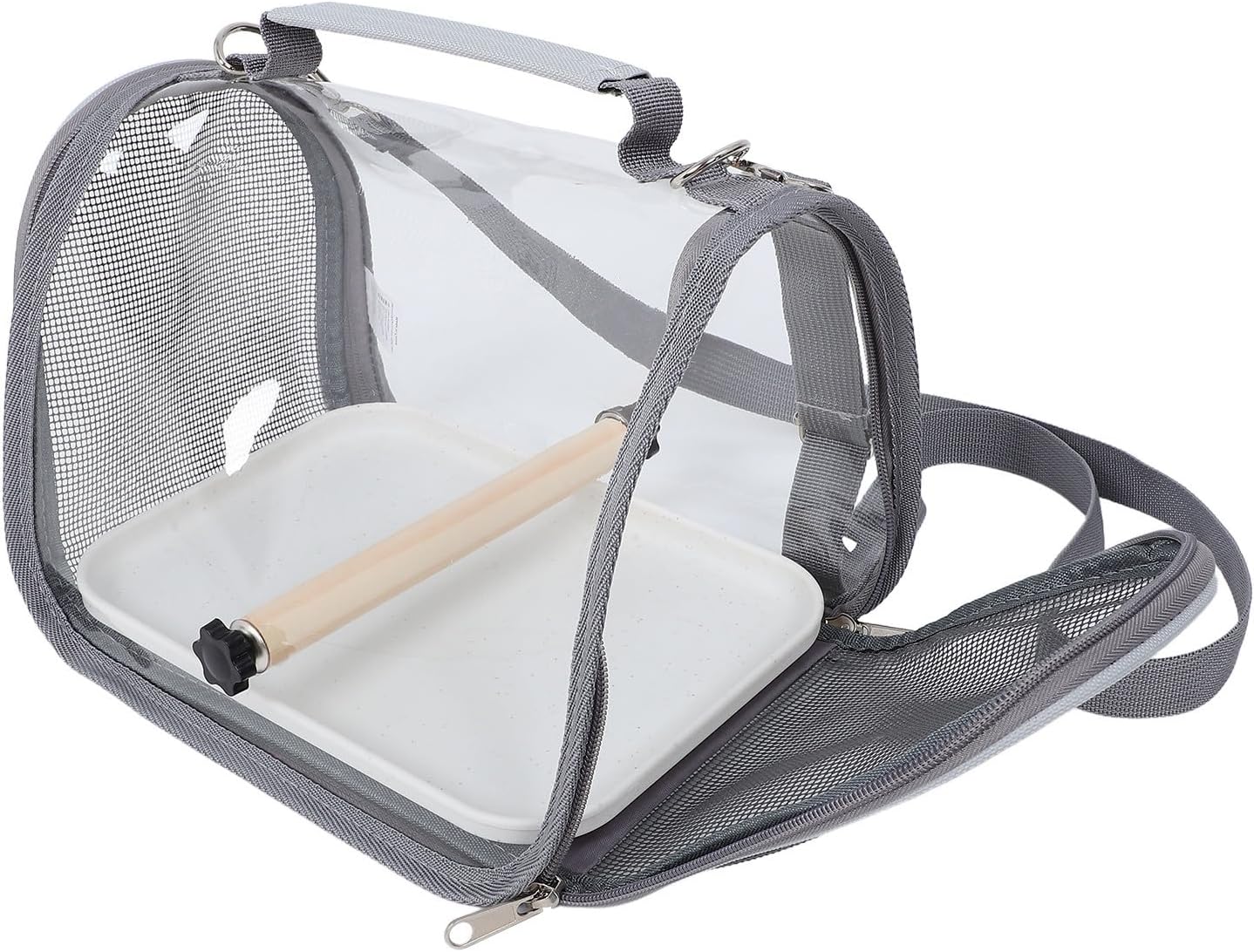 SUPVOX Lightweight Portable Bird Carrier Bag for Budgie and Parrot with Ventilated Comfort and Easy Portability, for Outdoor Travel and Takeout Adventures
