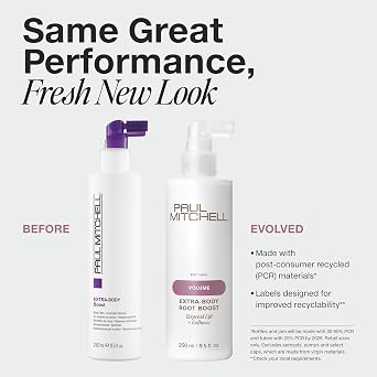 بخاخ بول ميتشل لتكثيف الشعر Extra-Body Root Boost، شد الشعر بشكل مستهدف، يضيف كثافة للشعر الناعم