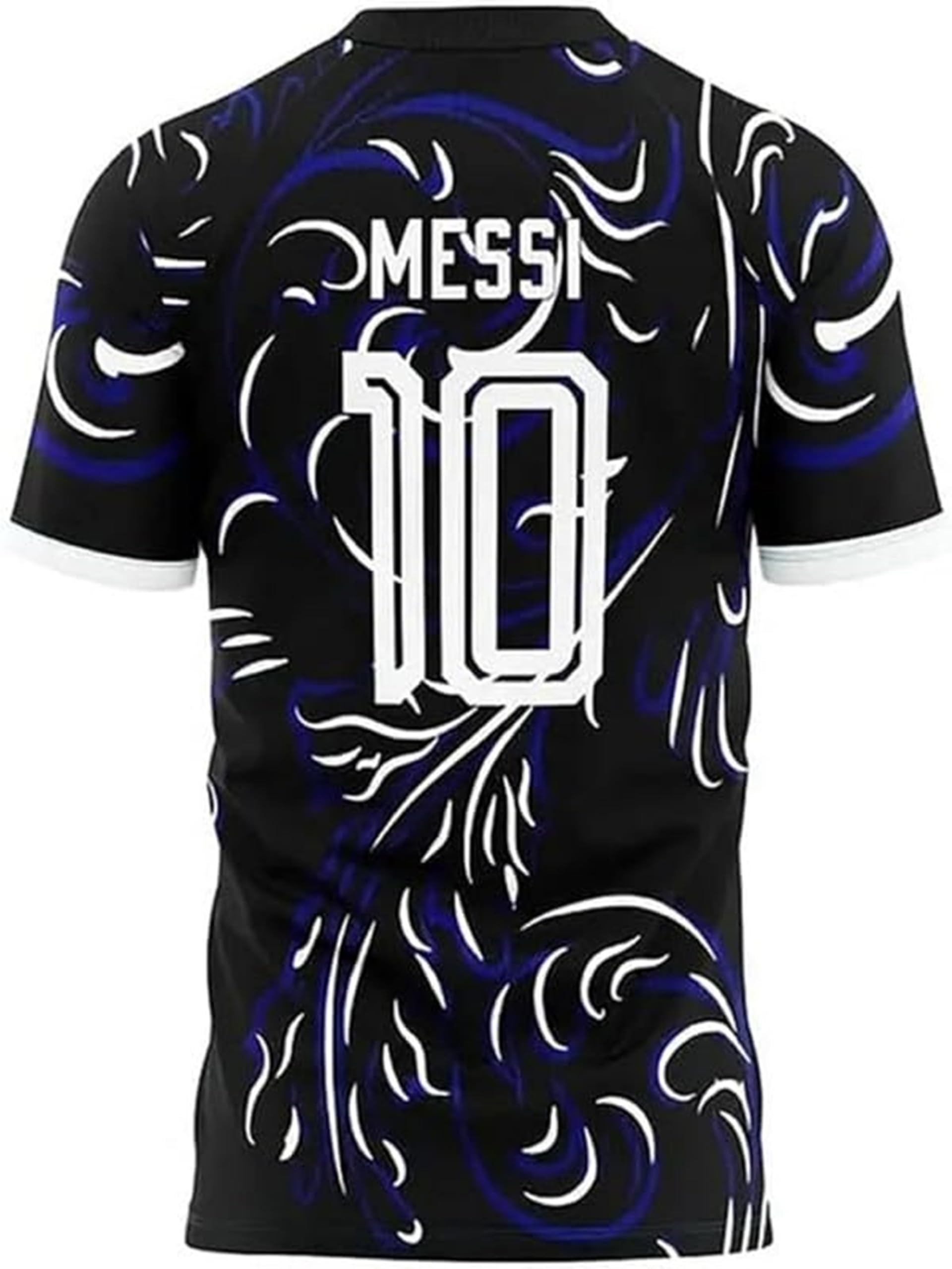 2026W杯 MESSI アウェイ 半袖 ユニフォーム 背番号10 Messi 10 Away Jersey 2026 for (KidsBoys,&Men)(8-9 Years