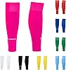 LION SPORTSWEAR Football Sock Sleeves To Accompany Grip Socks - Fits Over Calf/Shin Pads - Variety Of Colors To Match Your Team Kit