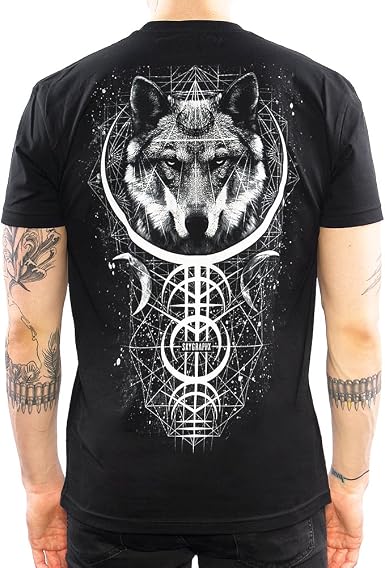 Amazon.com: skygraphx playera de Lone Wolf para hombre, XXL, Negro : Ropa,  Zapatos y Joyería
