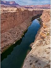 ArtDirect Severe ongoing drought has lowered the levels of the Colorado River in Marble Canyon. Unframed Art Print Giclee Poster by Sederquist, Betty - 8x10, 11x14, 15x20, 24x32, 36x48, 45x60 Inches