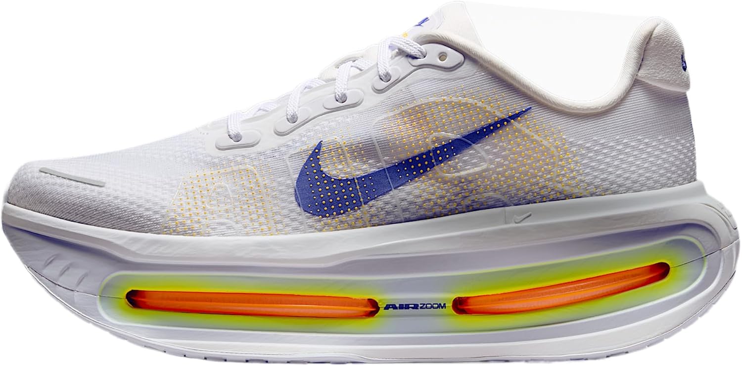 Nike Vomero Premium Men's Road Running Shoes (White/Total Orange/Laser Orange/Lapis)