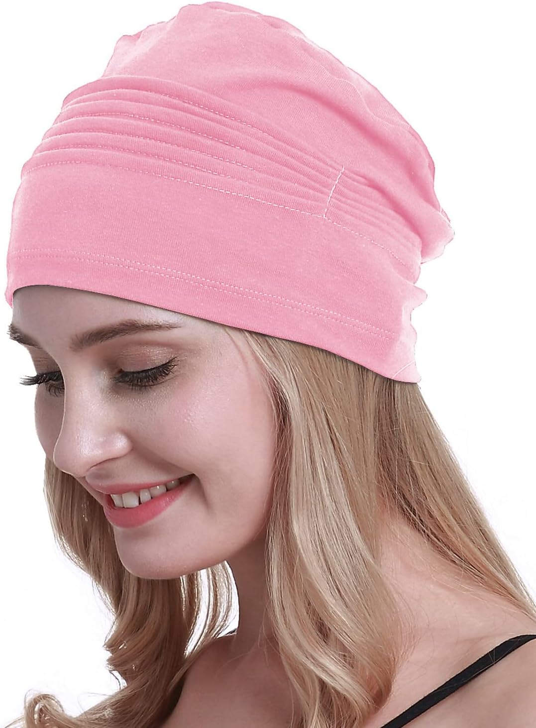 osvyo Cotton Chemo Headwear Hats Soft Caps for Women Hairloss - Cancer Beanies Turban Sealed Packaging