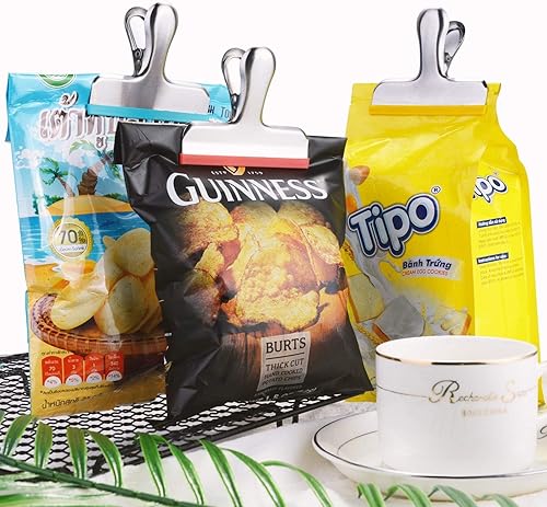 Miniatura 7 de House Again juego de 12broches para bolsas cubiertos de silicona, no más bordes afilados, con 3colores diferentes, perfectos para bolsas de