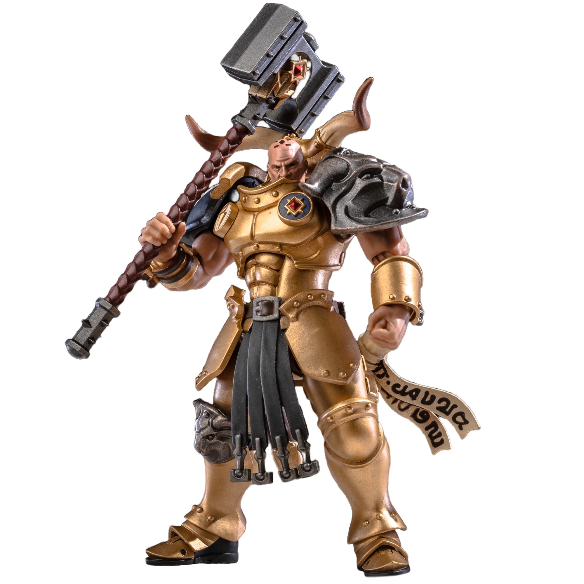TOYVERSE JOYTOY 1/18 Warhammer Age of Sigmar Action Figure, Stormcast Eternals The Blacktalon Rostus Oxenhammer, Movable Joints Character Model, 15+