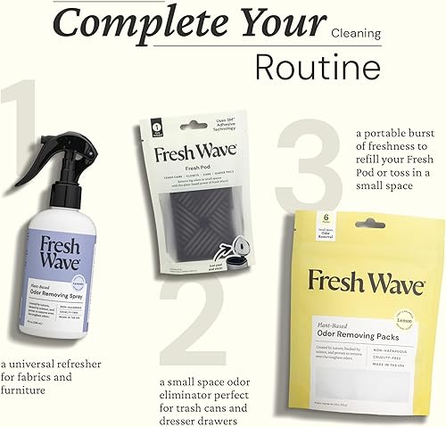 Miniatura 6 de Fresh Wave - Spray y aromatizante para eliminar olores, 8 onzas fluidas, ingredientes naturales