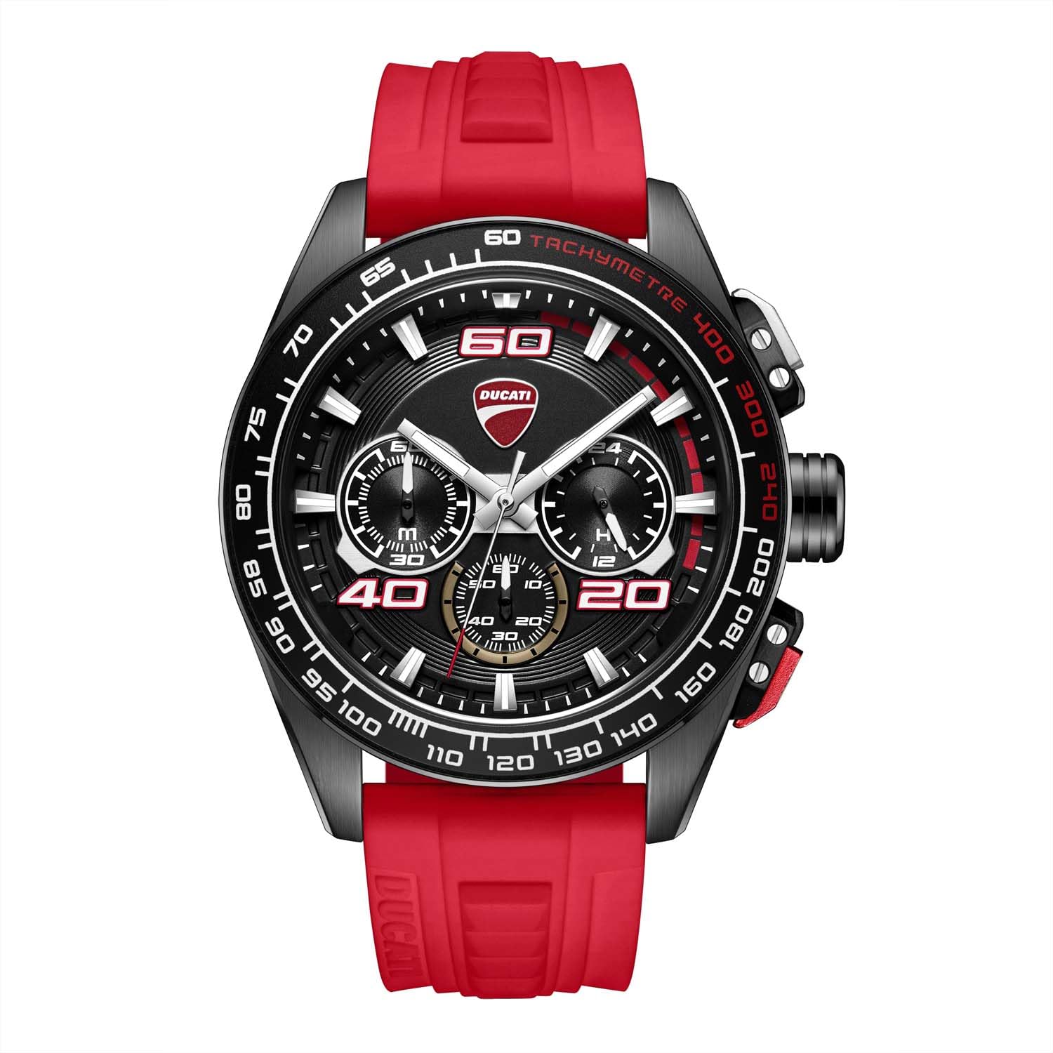 ducati Extreme Sports Chronograph Analog Quartz Men's Watch with Silicone Strap-picture-57