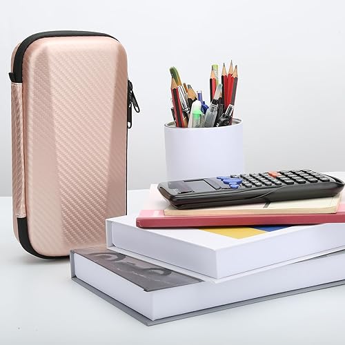 Miniatura 5 de Funda para calculadora gráfica para Texas Instruments TI-84 Plus CETI-83 Plus CETI-84 PlusCasio fx-9750GII, caja de almacenamiento protectora con
