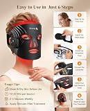 Lanieney Red Light Therapy Mask – Wireless & Portable Design