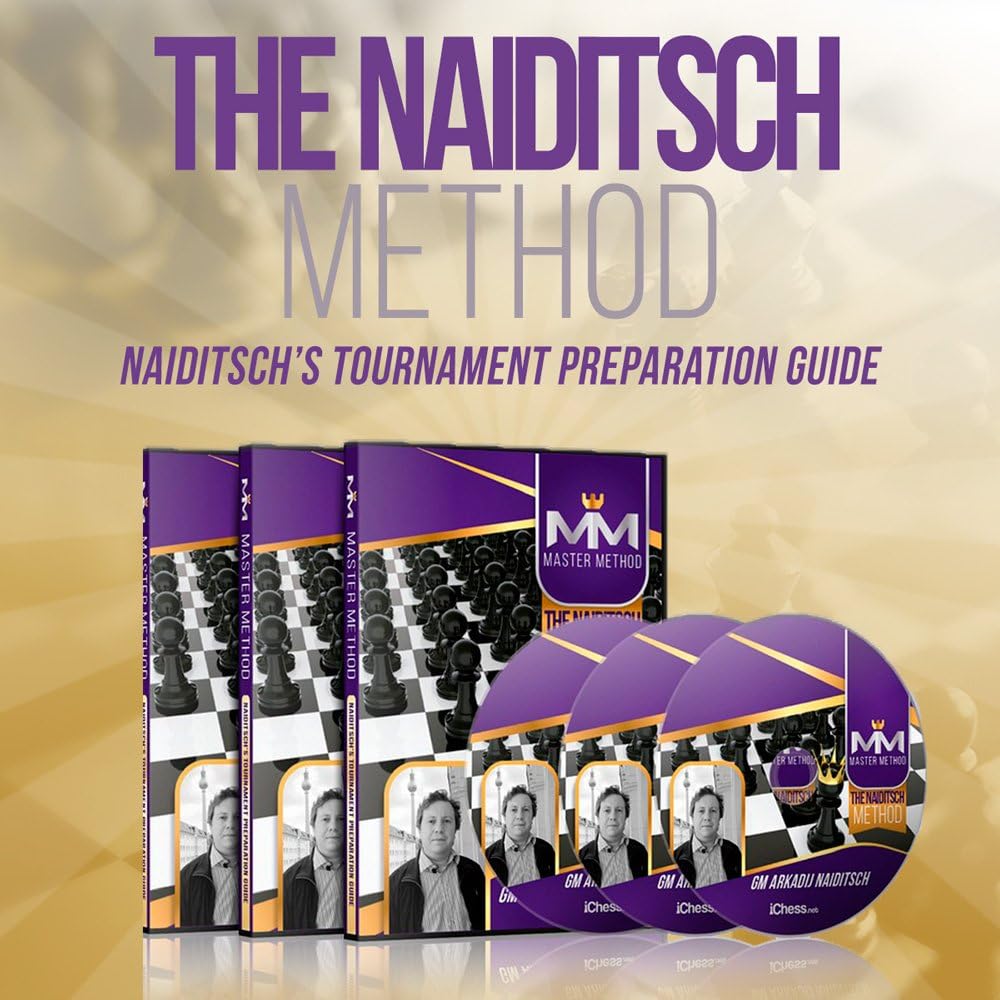 Chess DVD : Chess Tournament Preparation - CRUSH Your Opponents with GM Arkadij Naiditsch