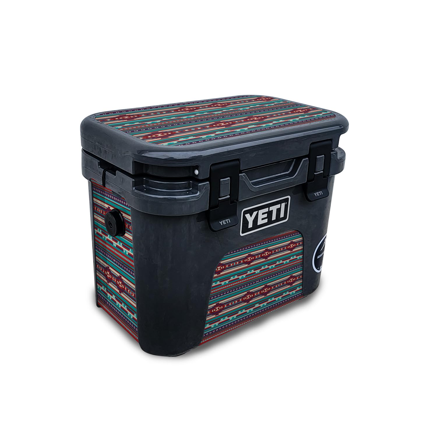 Skin Compatible with Yeti Roadie 15 Hard Cooler - Southwest Stripes - Premium 3M Vinyl Protective Wrap Decal Cover - Easy to Apply | Crafted in The USA by MightySkins