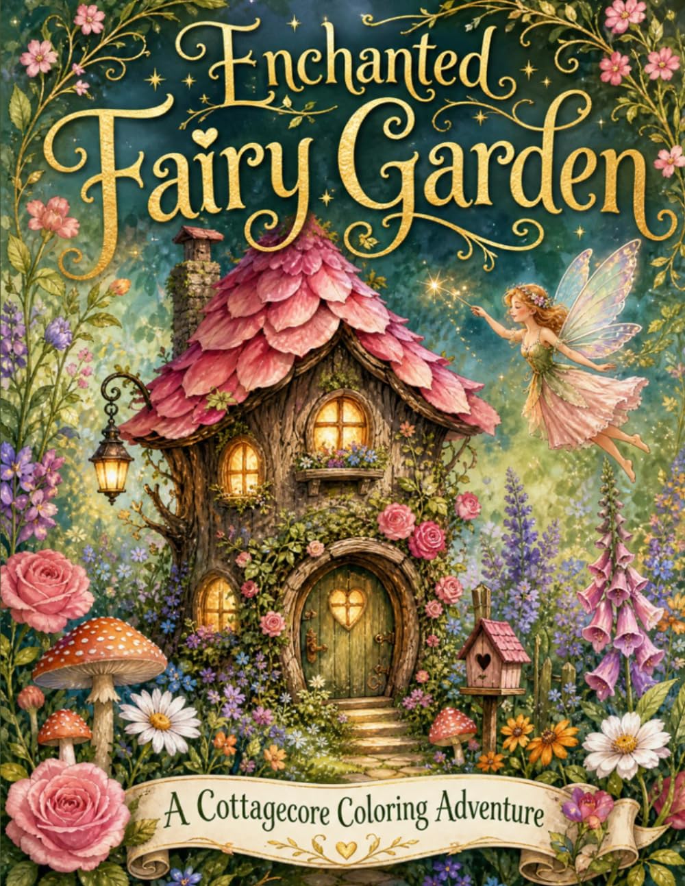 Whimsical Cottagecore Fairy Houses, Magical Gardens, Woodland Creatures & Relaxing Nature Scenes