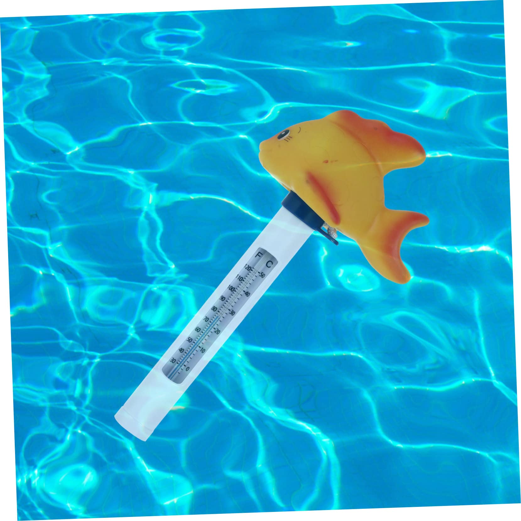 Sosoport 5pezzi Termometro Galleggiante Per Piscina Forma Di Pesce Termometro Per Temperatura Con Display Duale Fahrenheit e Celsius Giocattolo Da Bagno Adorabile Per Design e Divertente