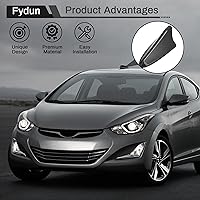 Vista 7 de Fydun Cubierta de antena de aleta de tiburón para coche, base aérea de techo 96219 D5000EBQK para Optima 2014‑2020 para Sonata Genesis Sedan Coupé