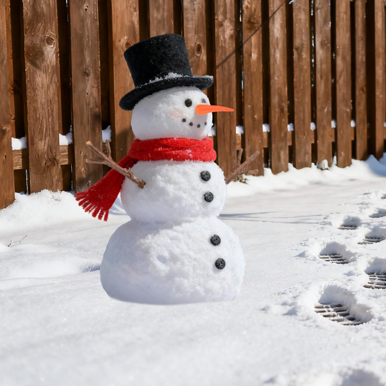 100 Stück Schneemann Nasen aus Kunststoff 12cm Große Orange Karottennasen als Ersatz für Schneemann Bastelmaterialien und Weihnachtsdekoration