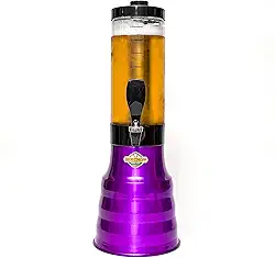 Torre Chopp 2 L Base Giratória Copo Removível 2 Refil Violeta