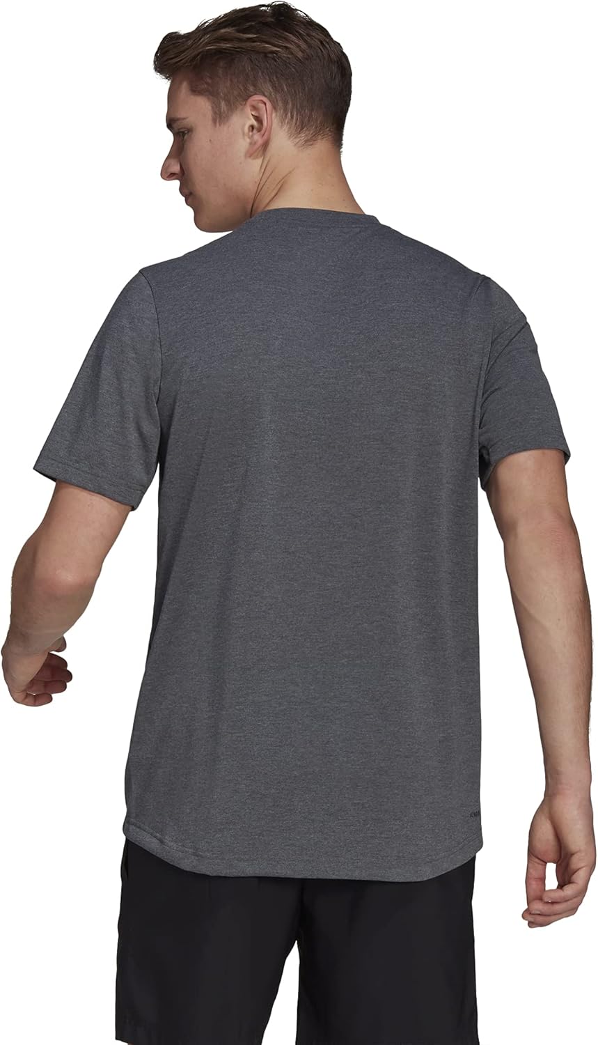 adidas Mens Aeroready Designed 2 Move Feelready Sport Tee
