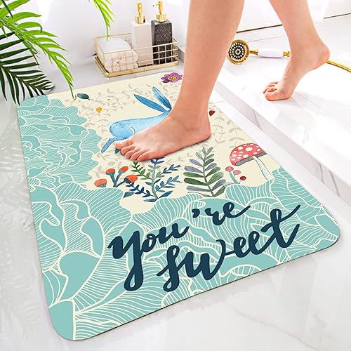 Miniatura 8 de Alfombra grande con diseño de conejo de dibujos animados con punto de zorro para dormitorio, alfombra para adolescentes, niños y adultos, decoración