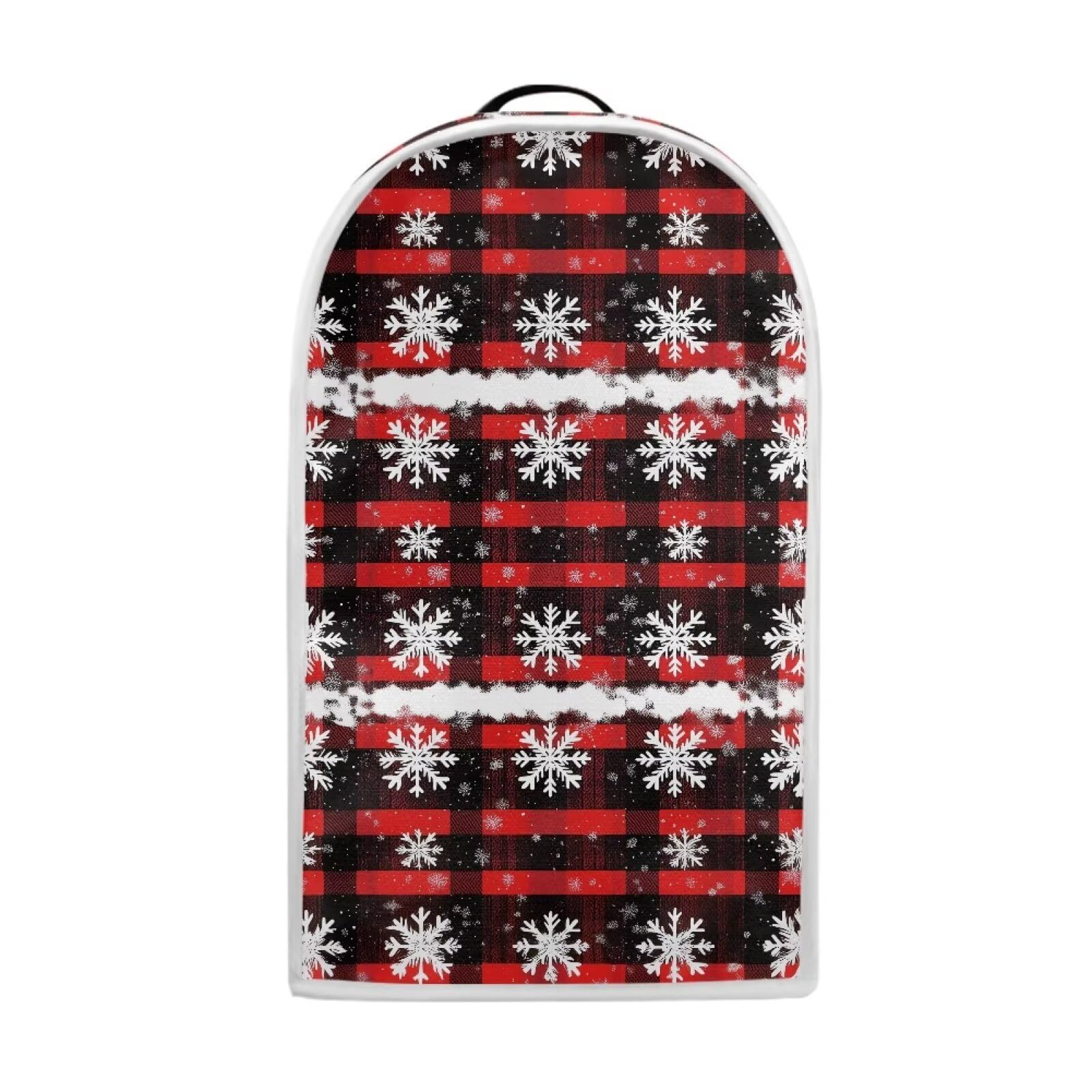 Uorisanigo Blender Dust Cover Christmas Decorations Food Processor Cover Dust Cover Washable Small Appliance Covers Universal Fits Mixer Coffee Maker Juicer Christmas Red Plaid
