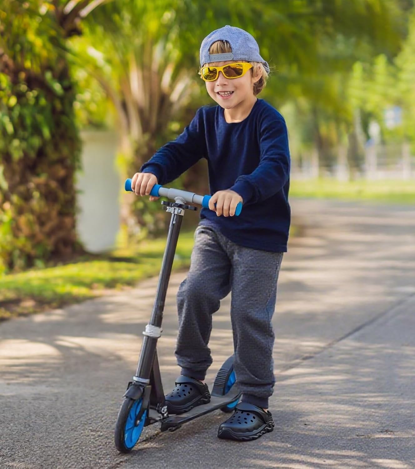 Toddler Kids Clogs for Boys Girls Comfortable Slip on Sandals Beach Pool Slipper - Image 2